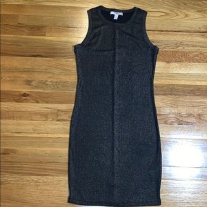 Golden Sparkles Bronze Dress